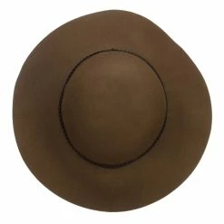 Jeanne Simmons Women's 3 Inch Wide Brim Wool Felt Hat -Adams Shop w3003fw olive 5 1