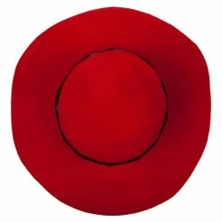 Jeanne Simmons Women's 3 Inch Wide Brim Wool Felt Hat -Adams Shop w3004fw red 5 1