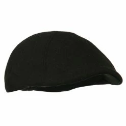 Hatiya Duck Bill Wool Ivy Cap -Adams Shop wa001ic black 4
