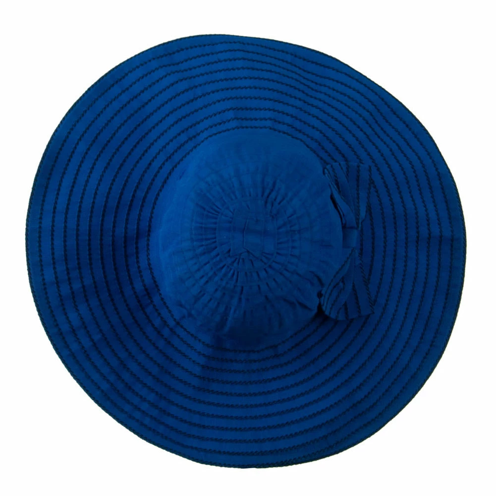 Jeanne Simmons Woman's Large Bow Wired Brim Hat 16 Jeanne Simmons Woman's Large Bow Wired Brim Hat - Image 14