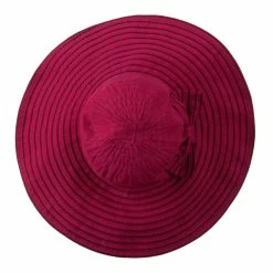 Jeanne Simmons Woman's Large Bow Wired Brim Hat 55 Jeanne Simmons Woman's Large Bow Wired Brim Hat -Adams Shop wl003fw 5