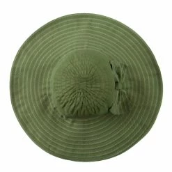 Jeanne Simmons Woman's Large Bow Wired Brim Hat 60 Jeanne Simmons Woman's Large Bow Wired Brim Hat -Adams Shop wl005fw 5