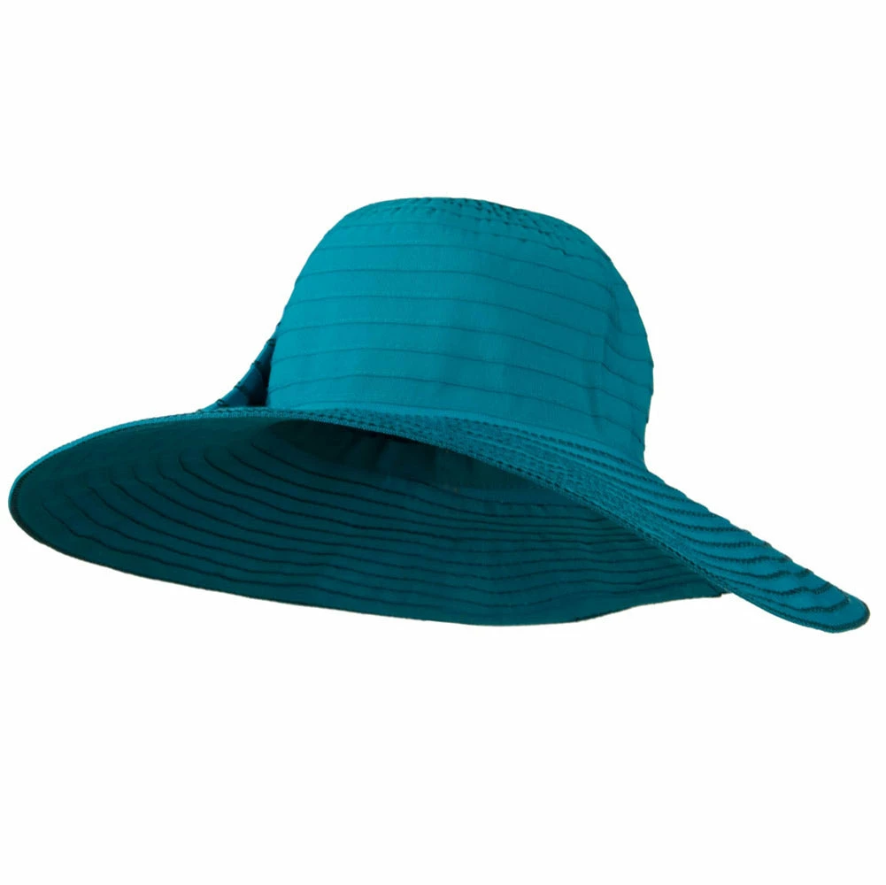 Jeanne Simmons Woman's Large Bow Wired Brim Hat 31 Jeanne Simmons Woman's Large Bow Wired Brim Hat - Image 29