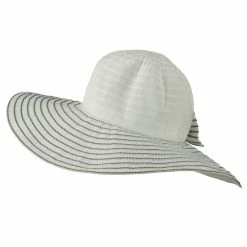 Jeanne Simmons Woman's Large Bow Wired Brim Hat 68 Jeanne Simmons Woman's Large Bow Wired Brim Hat -Adams Shop wl007fw 4