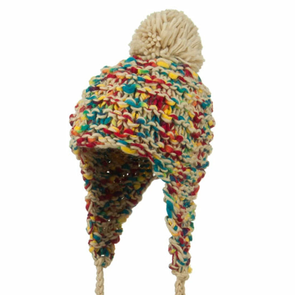 Jeanne Simmons Women's Multi-Color Acrylic Trapper Hat 3 Jeanne Simmons Women's Multi-Color Acrylic Trapper Hat