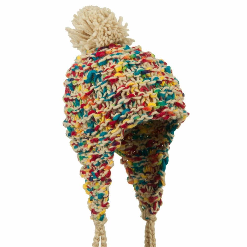 Jeanne Simmons Women's Multi-Color Acrylic Trapper Hat 6 Jeanne Simmons Women's Multi-Color Acrylic Trapper Hat - Image 4