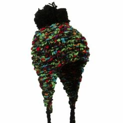 Jeanne Simmons Women's Multi-Color Acrylic Trapper Hat 25 Jeanne Simmons Women's Multi-Color Acrylic Trapper Hat -Adams Shop wm002bu black 4
