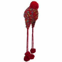 Jeanne Simmons Women's Multi-Color Acrylic Trapper Hat 28 Jeanne Simmons Women's Multi-Color Acrylic Trapper Hat -Adams Shop wm003bu red 2