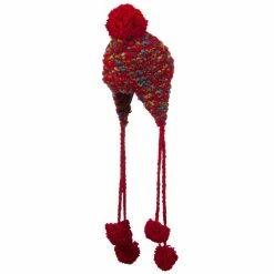 Jeanne Simmons Women's Multi-Color Acrylic Trapper Hat 29 Jeanne Simmons Women's Multi-Color Acrylic Trapper Hat -Adams Shop wm003bu red 3