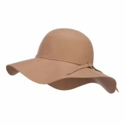 Hatiya Wool Felt Wide Floppy Brim Hat