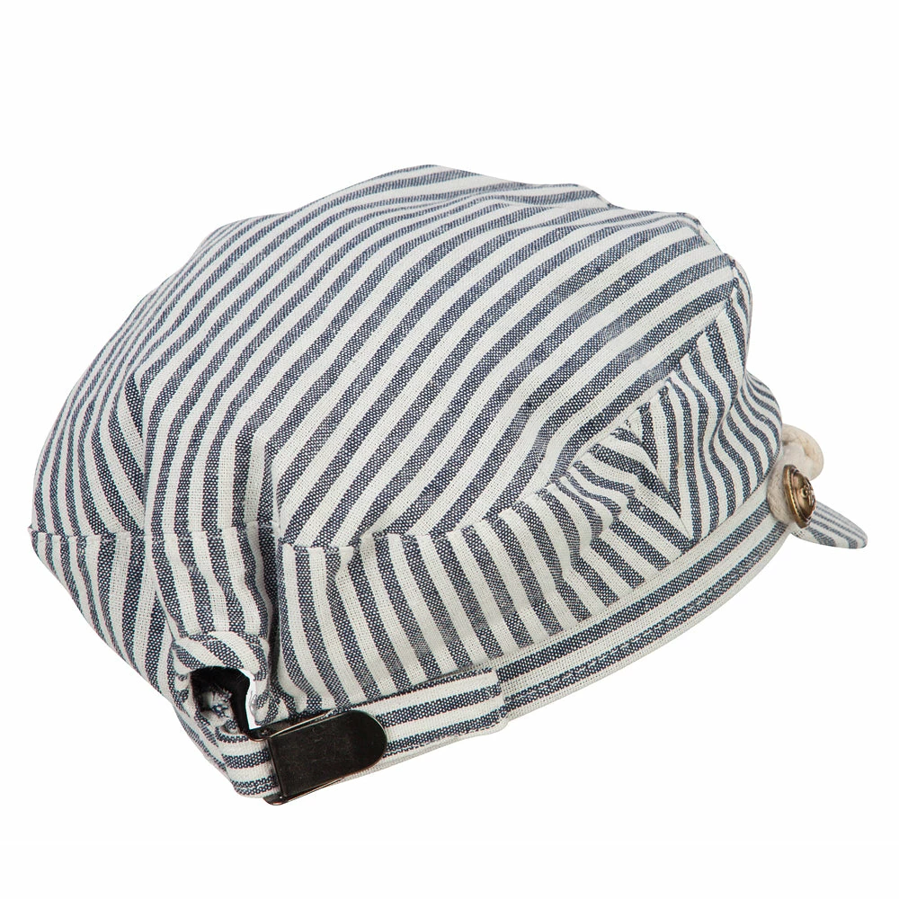 Jeanne Simmons Women's Rope Accent Band Greek Sailor Stripe Hat 5 Jeanne Simmons Women's Rope Accent Band Greek Sailor Stripe Hat - Image 3
