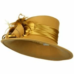 Something Special Wool Felt Dress Hat With Leaf Ribbon -Adams Shop wr002fp 2