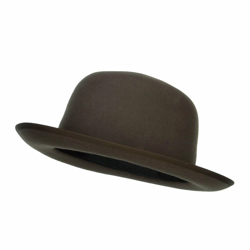 Jeanne Simmons Wool Felt Bowler Wide Brim Hat 8 Jeanne Simmons Wool Felt Bowler Wide Brim Hat - Image 6