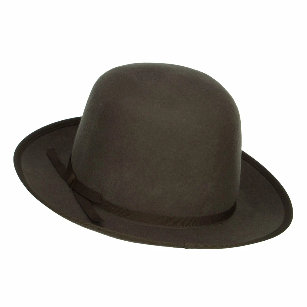 Jeanne Simmons Wool Felt Bowler Wide Brim Hat 9 Jeanne Simmons Wool Felt Bowler Wide Brim Hat - Image 7