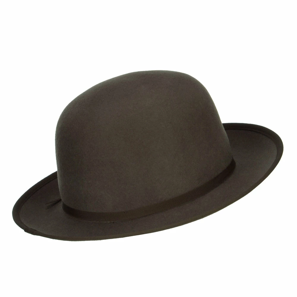 Jeanne Simmons Wool Felt Bowler Wide Brim Hat 10 Jeanne Simmons Wool Felt Bowler Wide Brim Hat - Image 8