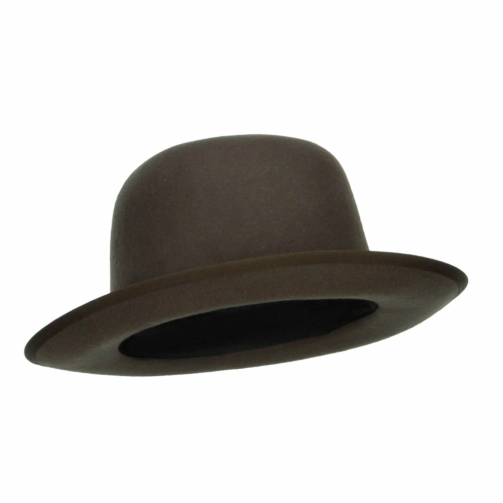 Jeanne Simmons Wool Felt Bowler Wide Brim Hat 11 Jeanne Simmons Wool Felt Bowler Wide Brim Hat - Image 9