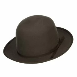 Jeanne Simmons Wool Felt Bowler Wide Brim Hat 21 Jeanne Simmons Wool Felt Bowler Wide Brim Hat -Adams Shop wr002tp taupe 5