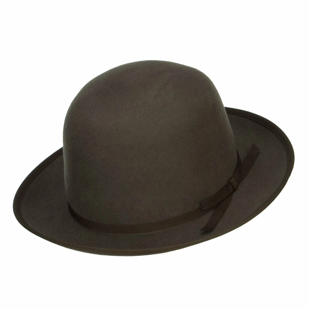 Jeanne Simmons Wool Felt Bowler Wide Brim Hat 12 Jeanne Simmons Wool Felt Bowler Wide Brim Hat - Image 10