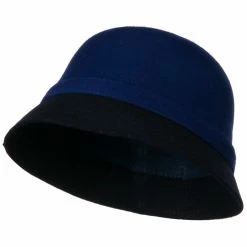 Something Special Wool Felt Two Tone Cloche Hat 25 Something Special Wool Felt Two Tone Cloche Hat -Adams Shop wt001cl 2