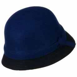 Something Special Wool Felt Two Tone Cloche Hat 26 Something Special Wool Felt Two Tone Cloche Hat -Adams Shop wt001cl 4