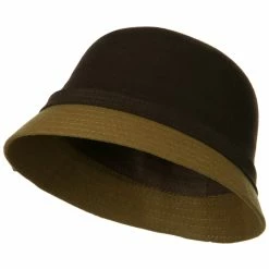 Something Special Wool Felt Two Tone Cloche Hat 41 Something Special Wool Felt Two Tone Cloche Hat -Adams Shop wt002cl 2