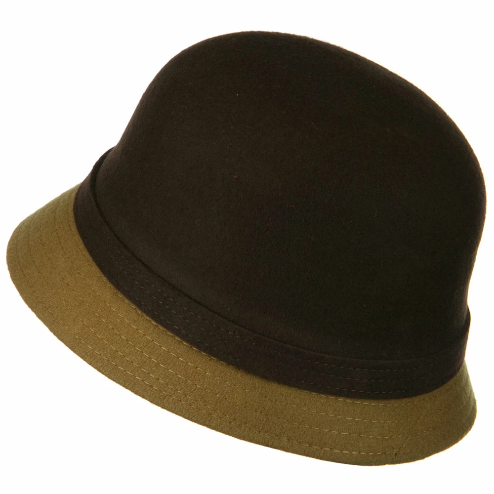 Something Special Wool Felt Two Tone Cloche Hat 20 Something Special Wool Felt Two Tone Cloche Hat - Image 18