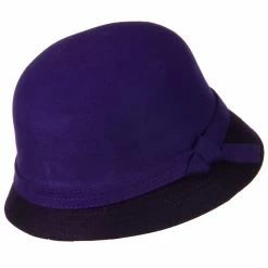Something Special Wool Felt Two Tone Cloche Hat 29 Something Special Wool Felt Two Tone Cloche Hat -Adams Shop wt003cl 4