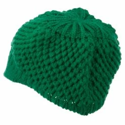 Cheveux Women's Visored Knit Beanie -Adams Shop wv005db emerald 2