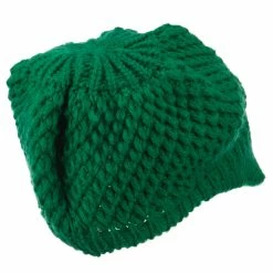 Cheveux Women's Visored Knit Beanie -Adams Shop wv005db emerald 3