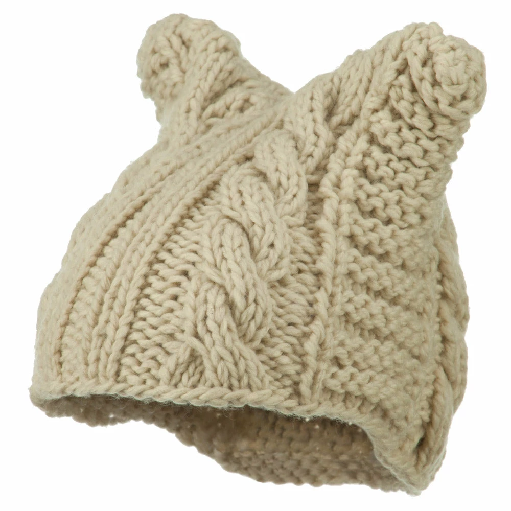 Jeanne Simmons Women's Acrylic Cable Knit Beanie 8 Jeanne Simmons Women's Acrylic Cable Knit Beanie - Image 6