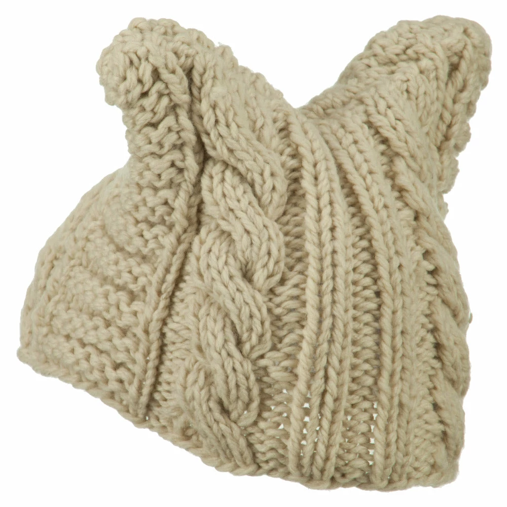 Jeanne Simmons Women's Acrylic Cable Knit Beanie 9 Jeanne Simmons Women's Acrylic Cable Knit Beanie - Image 7