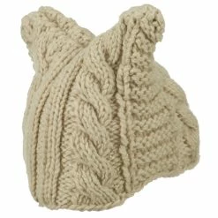 Jeanne Simmons Women's Acrylic Cable Knit Beanie 29 Jeanne Simmons Women's Acrylic Cable Knit Beanie -Adams Shop ww002ps cream 3