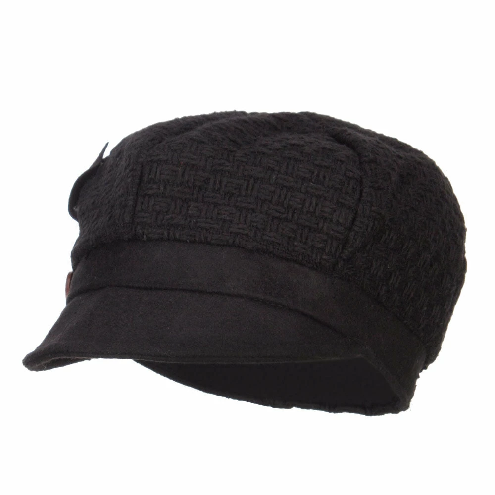 Jeanne Simmons Women's Textured Button Cabbie Cap 3 Jeanne Simmons Women's Textured Button Cabbie Cap