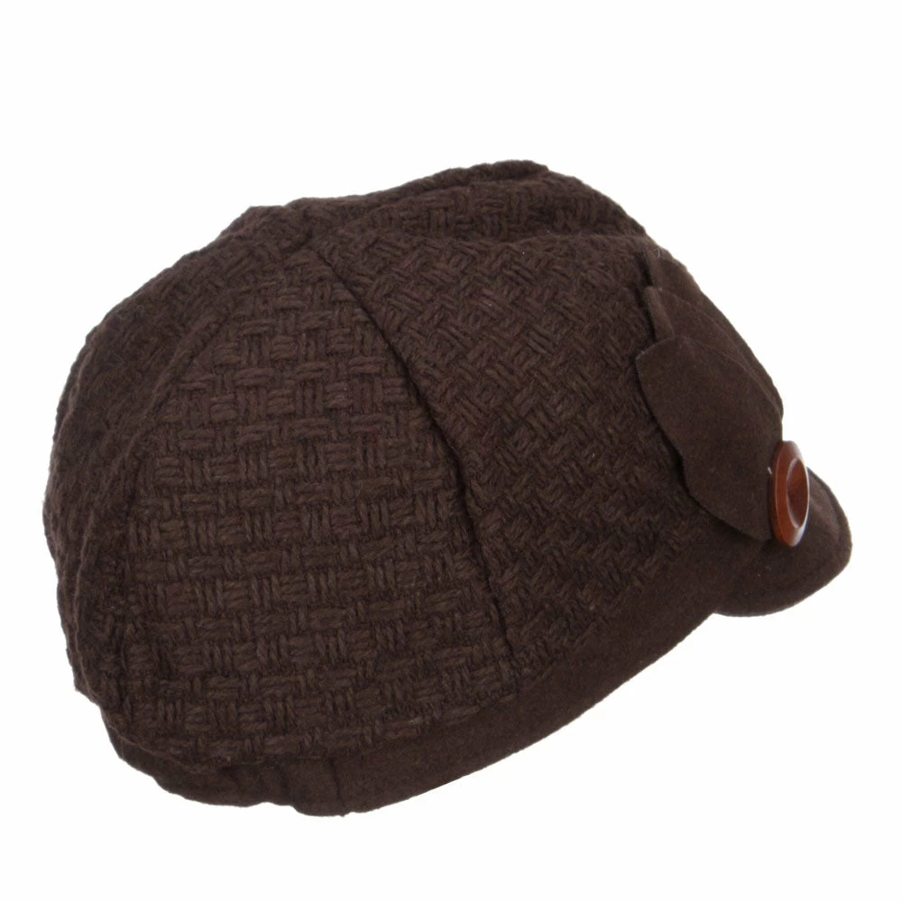 Jeanne Simmons Women's Textured Button Cabbie Cap 15 Jeanne Simmons Women's Textured Button Cabbie Cap - Image 13