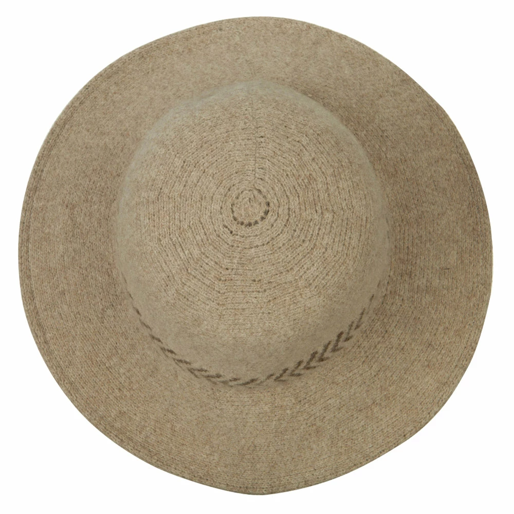 Jeanne Simmons Women's Wool Zig Zag Designed Crown 3 Inch Brim Yarn Bucket Hat 7 Jeanne Simmons Women's Wool Zig Zag Designed Crown 3 Inch Brim Yarn Bucket Hat - Image 5