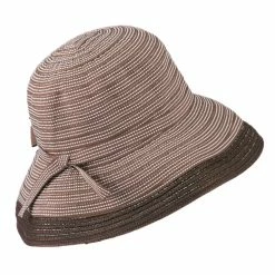 Jeanne Simmons Women's Designed Crushable Sun Hat 24 Jeanne Simmons Women's Designed Crushable Sun Hat -Adams Shop wz002cr brown 3 1