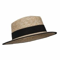 Jeanne Simmons Women's Boater Pork Pie Fedora -Adams Shop xp001pp natural 4