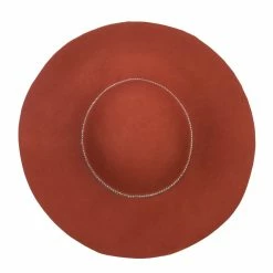 Something Special Wool Felt Stone Band Floppy Hat -Adams Shop yp004fp rust 5 3