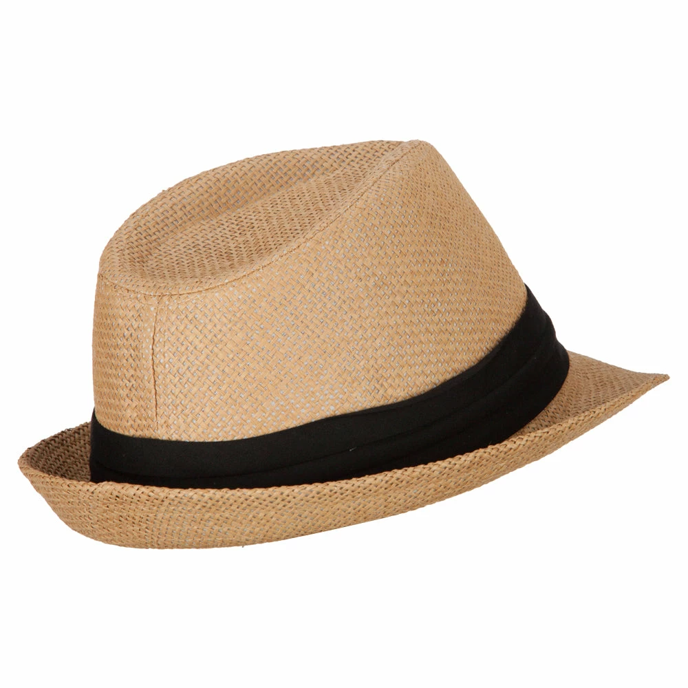 Jeanne Simmons Youth Paper Straw Pinch Top Fedora Hat 25 Jeanne Simmons Youth Paper Straw Pinch Top Fedora Hat - Image 23