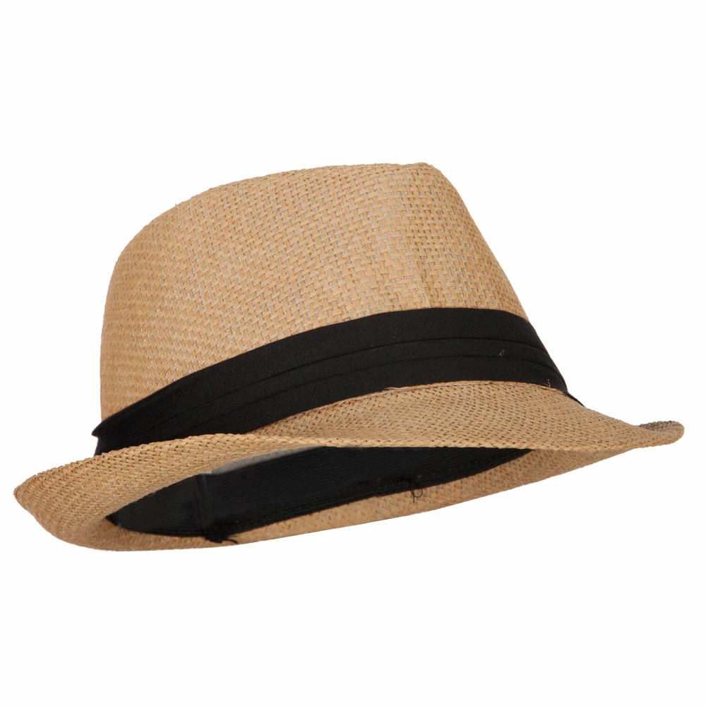 Jeanne Simmons Youth Paper Straw Pinch Top Fedora Hat 26 Jeanne Simmons Youth Paper Straw Pinch Top Fedora Hat - Image 24