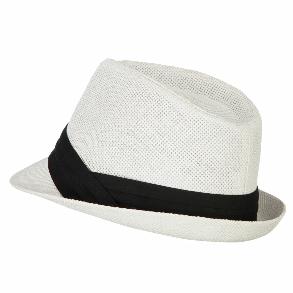Jeanne Simmons Youth Paper Straw Pinch Top Fedora Hat 29 Jeanne Simmons Youth Paper Straw Pinch Top Fedora Hat - Image 27