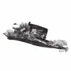 Something Special Floral Ruffle Brim Organza Hat 2 Something Special Floral Ruffle Brim Organza Hat -Adams Shop za001fy black 1