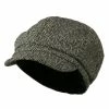 Jeanne Simmons Zig Zag Tweed Newsboy Cap 1 Jeanne Simmons Zig Zag Tweed Newsboy Cap -Adams Shop zz001nb 1